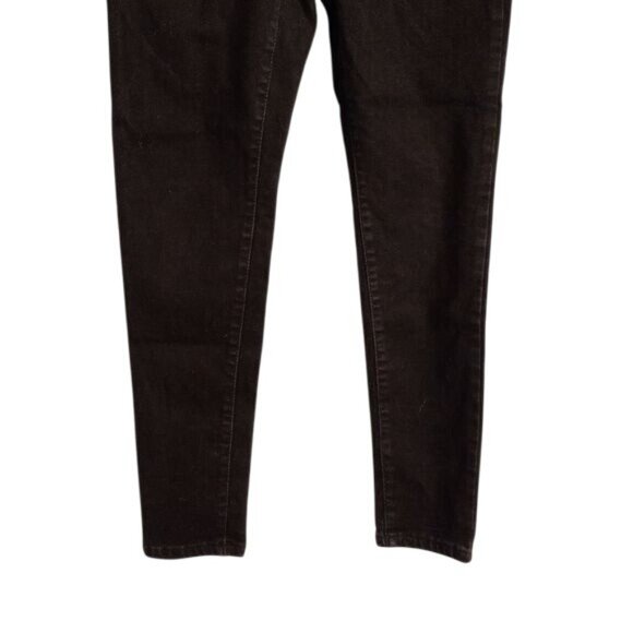 So Size 7 Jeggings Juniors Womens Low Rise Black Denim Jeans Skinny Fit - Picture 8 of 11